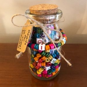 Make-it Yourself Children’s Vowel Bracelet